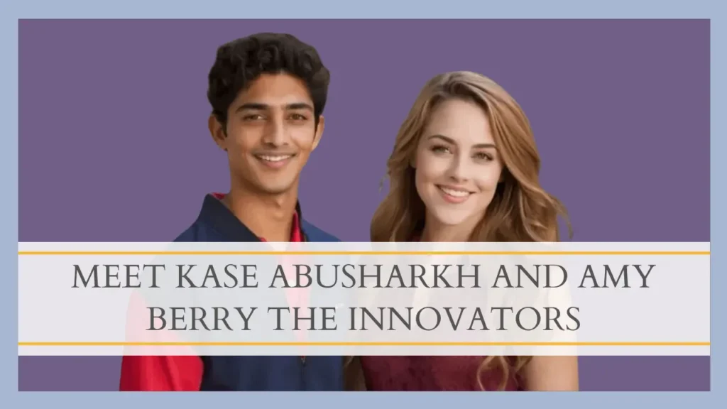 Kase Abusharkh and Amy Berry